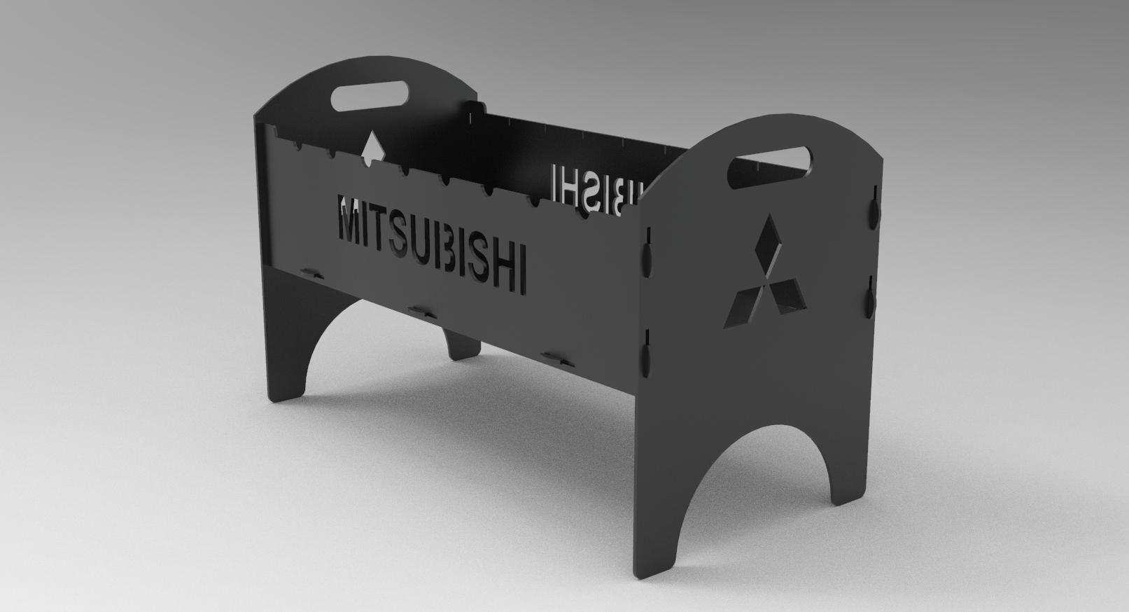 Разборный мангал Mitsubishi
